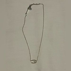 White Elisa Kendra Scott Necklace